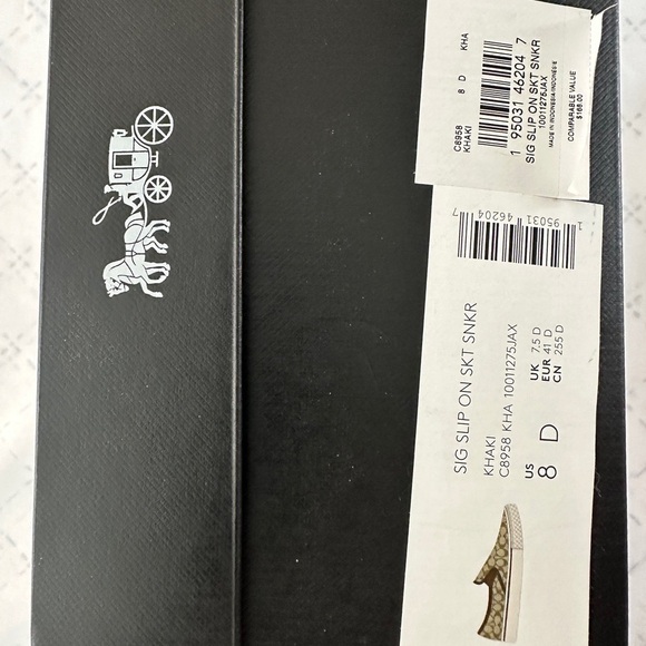 Men’s Coach Signature Sneakers - Picture 7 of 8